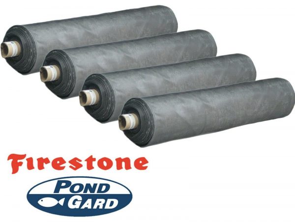 Firestone 1.02mm Thick Heavy Duty EPDM Rubber Pond Liner